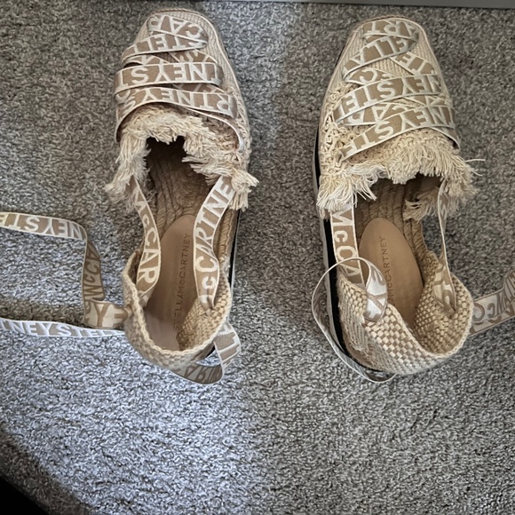Stella McCartney Gaia Platform Espadrilles - Picture 1 of 5